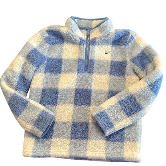 NWOT- Girls Vineyard Vines 1/4 zip Fleece Sweatshirt